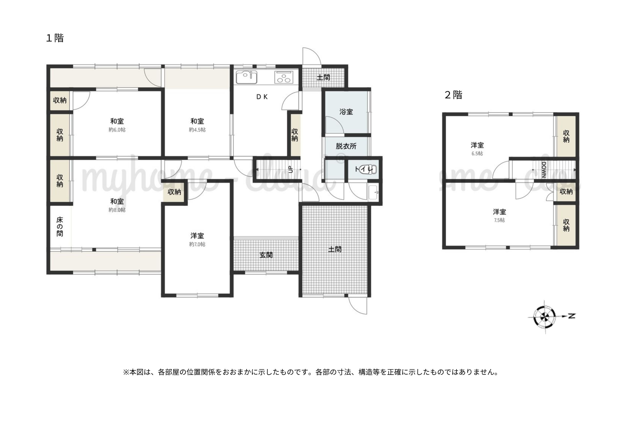 No.201の間取図