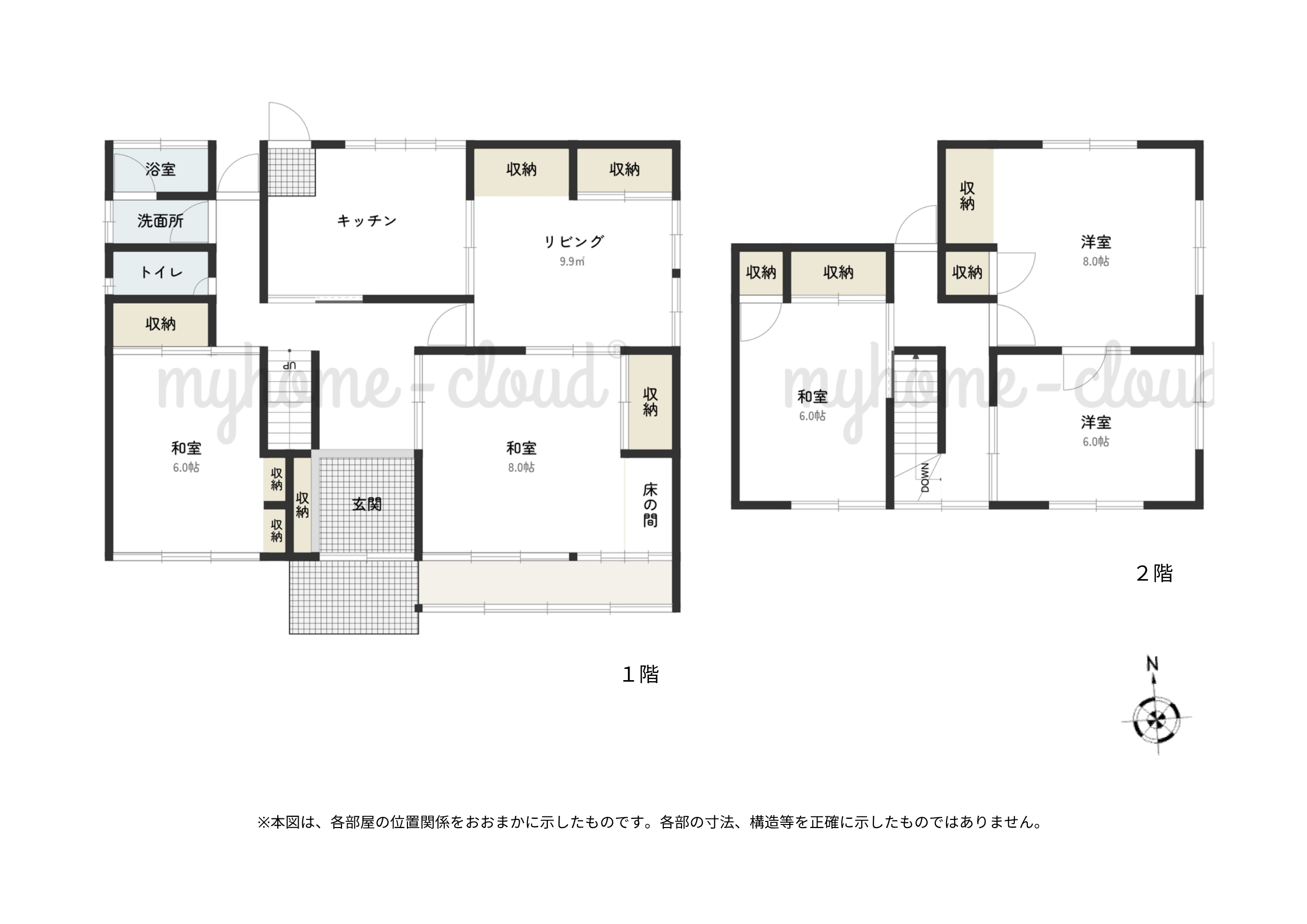 No.215の間取図