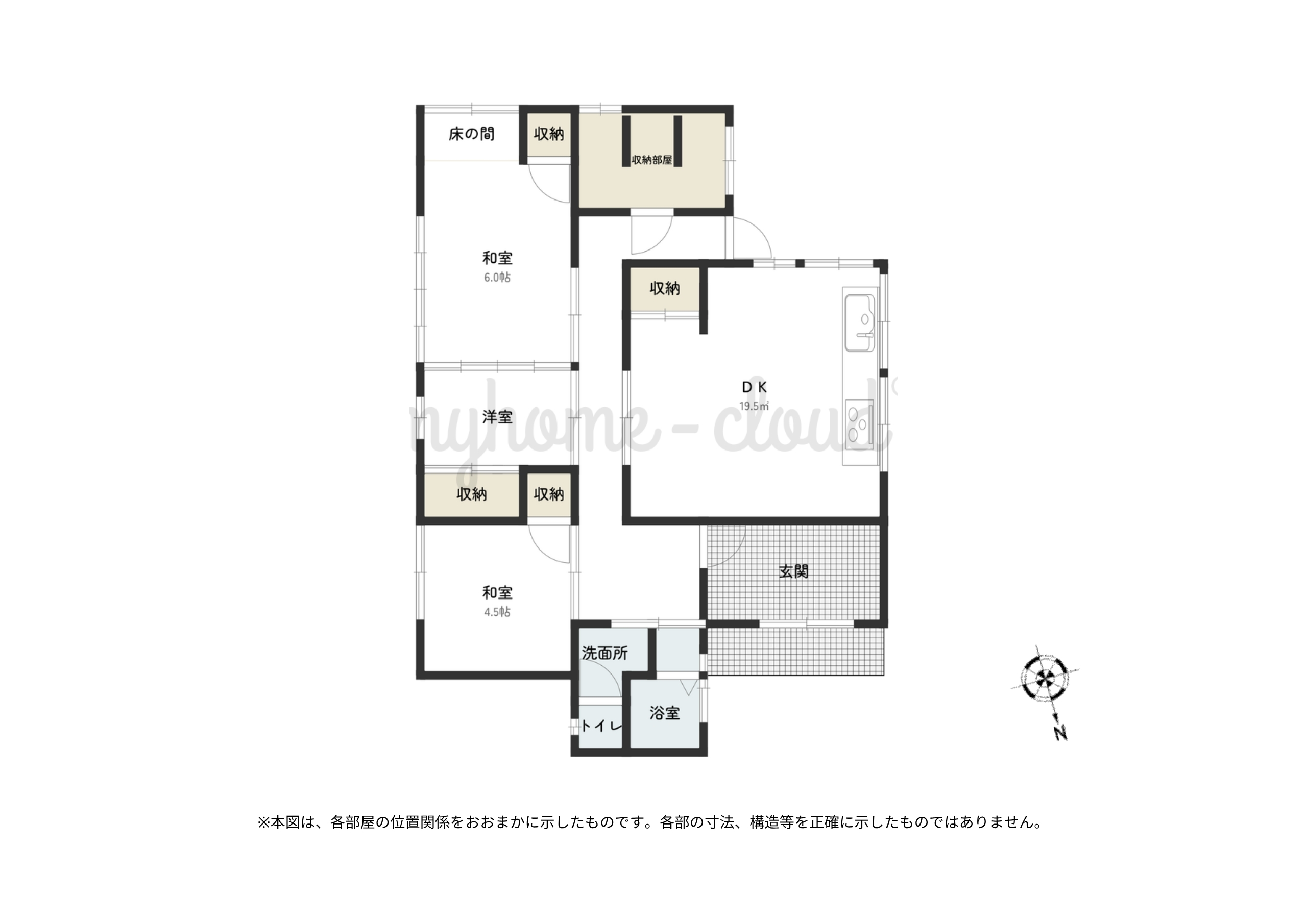 No.216の間取図